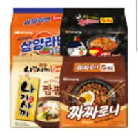 삼양 삼불나짜 총 20개입 (삼양 불닭 나가사끼 짜짜) /인기라면