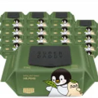 슈퍼대디 물티슈 82gsm 엠보싱 캡형 70매 20팩
