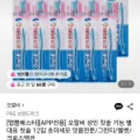 오랄비 성인 칫솔 기능 별 대표 칫솔 12입 모음전