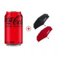 코카콜라 제로350ml 캔 24개+(증정) 코카콜라 우산 /무배