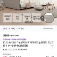 레이디가구 레브 기능성 패브릭 데이베드 슬림헤드 SS_딴딴이 14+안전가드 높은형