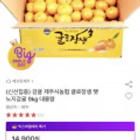 제주시농협 귤로장생 햇 노지감귤 9kg