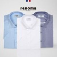 레노마셔츠 반팔 여름 스판 링클프리 남성 정장와이셔츠