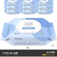 슈퍼대디 더클린 비데 물티슈 캡형 60매 10팩