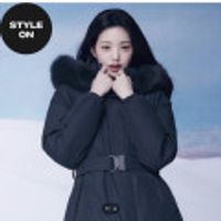 아이더 라헨느 캐시미어 윈드스토퍼 프리미엄 롱 다운 자켓