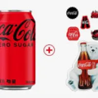 코카콜라 제로 350ml 24입+그립톡+스티커 15,729원, 닥터페퍼 제로 스트로베리 350ml 24입+볼펜 15,232원