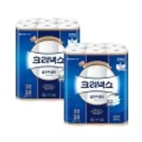 크리넥스 3겹 울트라클린 25MX24롤 2팩