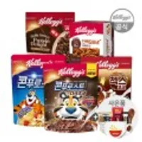 켈로그 콘푸로스트 다크초코 시리얼 550g x2+콘푸로스트 600g x1 총3개