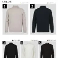 앤드지 캐시미어 블렌드 니트 반폴라 폴라 12종