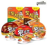 팔도 도시락, 왕뚜껑 컵라면 모음