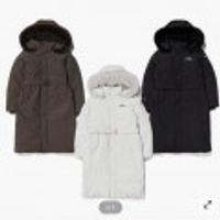 아이더 라헨느 여성 캐시미어 윈드스토퍼 야상형 롱 다운 자켓