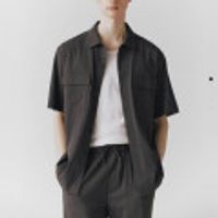 컨셉원 유틸리티 포켓 반팔 셔츠