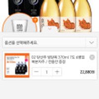 배상면주가 달콤탄산주 호감/빙탄복 6병 등 전통주 모음전