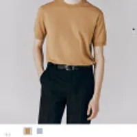 컨셉원 크루넥 반팔 니트