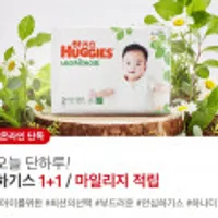 하기스 기저귀 & 유아용품 단하루 1+1&추가적립(다양/4만이상무배)