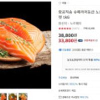 슈페리어등급 노르웨이 생연어 필렛 1kG