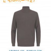 에디션 남자 캐시미어 혼방 터틀넥 브라운 네이비 그레이 스웨터 4종