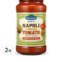 폰타나 나폴리 뽀모도로 토마토 파스타소스, 600g, 2개