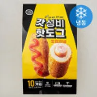 쉐프스토리 갓성비 핫도그 80g x 10개입