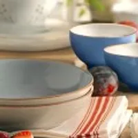 덴비 헤리티지 클라우드 민트 밥 공기 2p