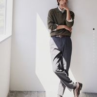 컨셉원 봄용 테이퍼드핏 슬랙스