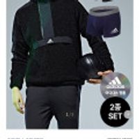 아디다스 남성 코튼 드로즈 2종 세트