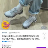 블랙야크 343 ECO GTX 트레킹화