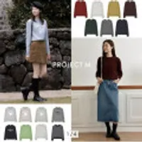 프로젝트엠 여성 겨울니트