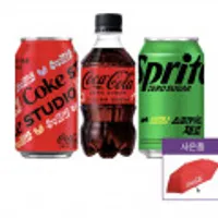 코카콜라 제로+우산/닥터페퍼/갈배사이다/파워에이드/토레타/씨그램+증정 외 다양 카카오페이
