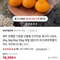 제주 천혜향 가정용 선물용 산지직송 못난이 고당도 3kg