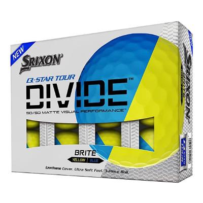 스릭슨 Q스타 디바이드 3피스 골프공 1더즌
