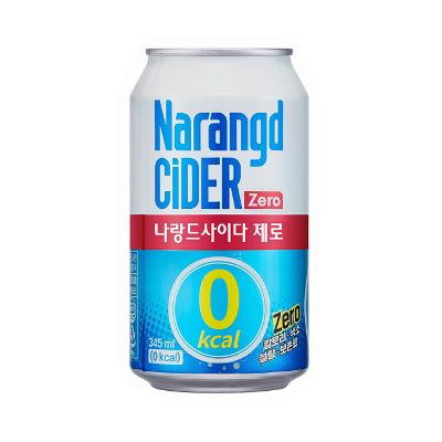 나랑드사이다 제로 345ml CAN 2박스(총48입)