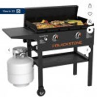 Blackstone Original 2-Burner 28" Propane Omnivore Griddle with Hard Cover