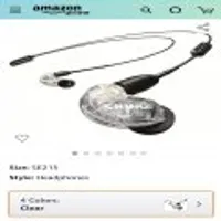 Shure SE215 BT2 Wireless Sound Isolating Earbuds