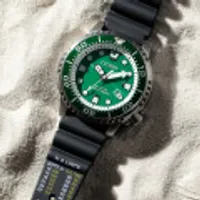 시티즌 프로마스터 에코드라이브 다이버 시계 그린