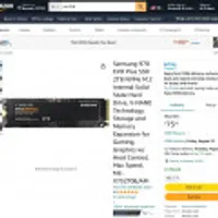 Samsung 970 EVO Plus SSD 2TB NVMe M.2