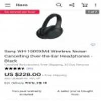 끌올 Sony WH-1000XM4 refurbished