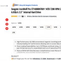 Seagate IronWolf Pro ST14000NT001 14TB