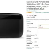 마이크론 크루셜 X8 2TB 외장 SSD