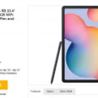 끌올 Samsung SM-P610NZAAXAR-RB 10.4" Galaxy Tab S6 Lite (2020) 64GB WiFi Android Tablet w/ Samsung Pen and Cover, Oxford Gray리퍼