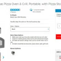 Deco 야외용(캠핑용) 피자 화덕