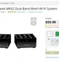 Netgear Nighthawk MK62 라우터 + 세틀라이트