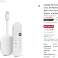 Google Chromecast with Google TV (4K)