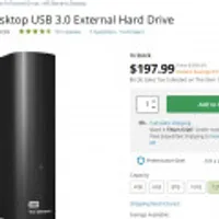 WD 12TB Elements Desktop USB 3.0 External Hard Drive