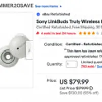 Sony LinkBuds 소니 링크버즈 리퍼