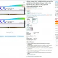 Silicon Power DDR5 64GB (2x32GB) Storm RGB 6000MT/s