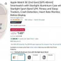 Apple Watch SE (2nd Gen) Smartwatch [GPS 40mm]