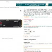 SAMSUNG 980 PRO SSD 1TB PCIe 4.0 NVMe Gen 4