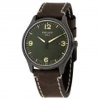 티쏘 티스포츠 젠트 XL 그린 파일럿 스타일 쿼츠 시계