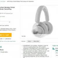 Bang & Olufsen Beoplay Portal Wireless Active Noise Cancelling Headphones